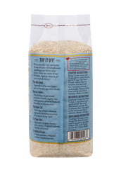 Bob's Red Mill Oat Bran Cereal cooking on the stove for a quick morning meal.