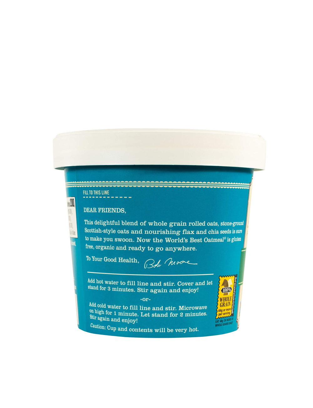Oat Cup on-the-go packaging for busy mornings