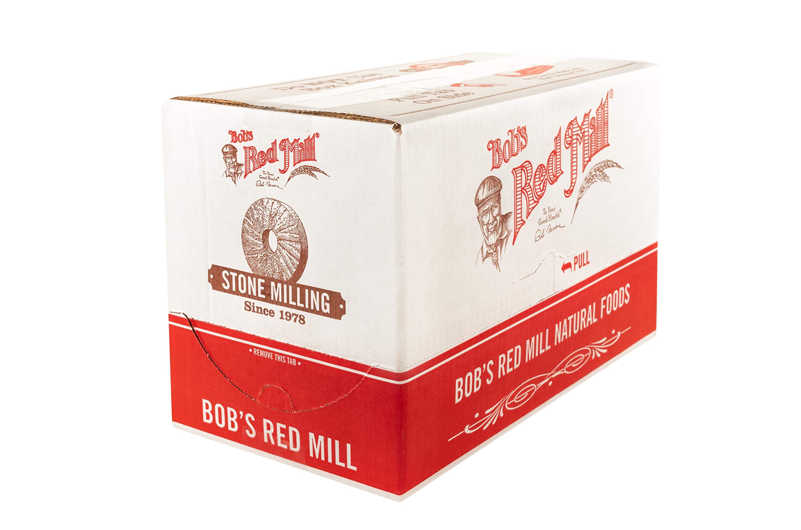 Bob's Red Mill oats close-up highlighting premium whole grain texture and nutrition.