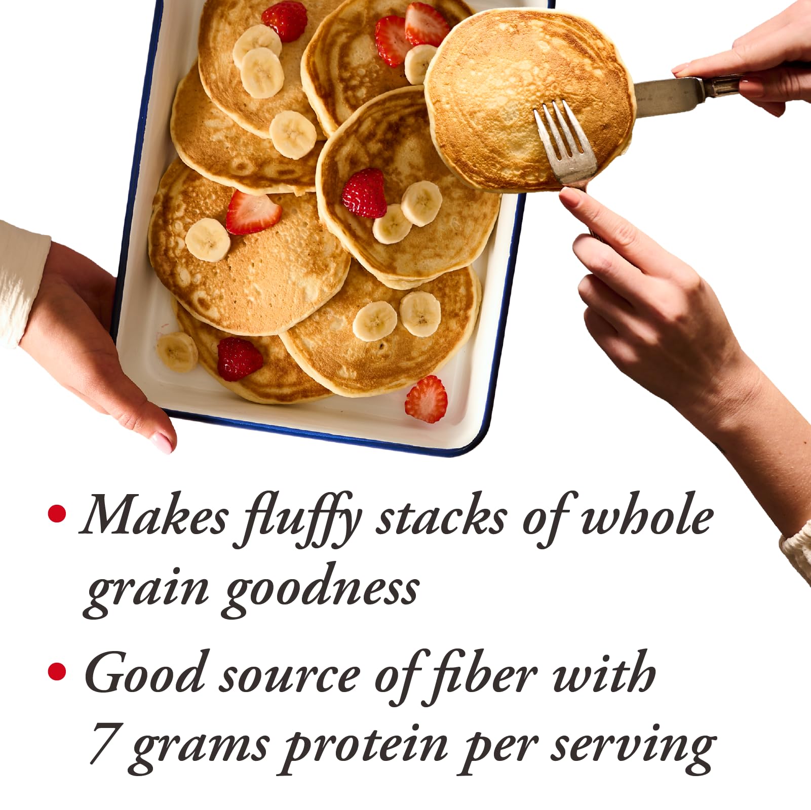 Ingredients close-up for Bob's Red Mill Organic 7 Grain