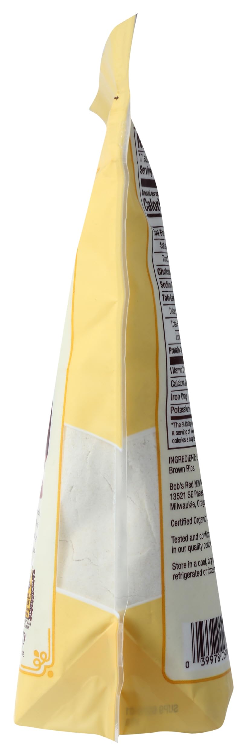 Bob's Red Mill Organic Brown Rice Flour can thicken sauces smoothly.