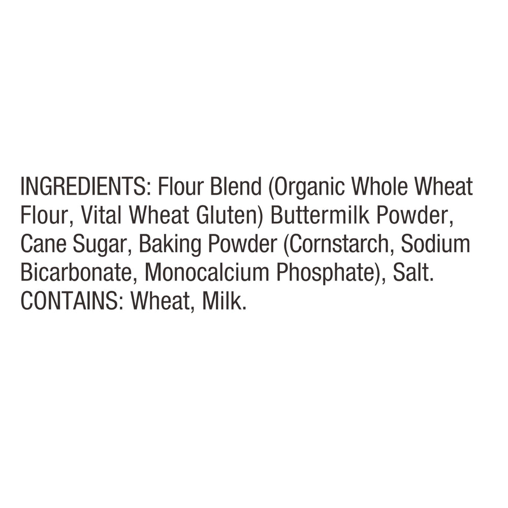 Measuring cup with mix and milk for quick, versatile pancake batter