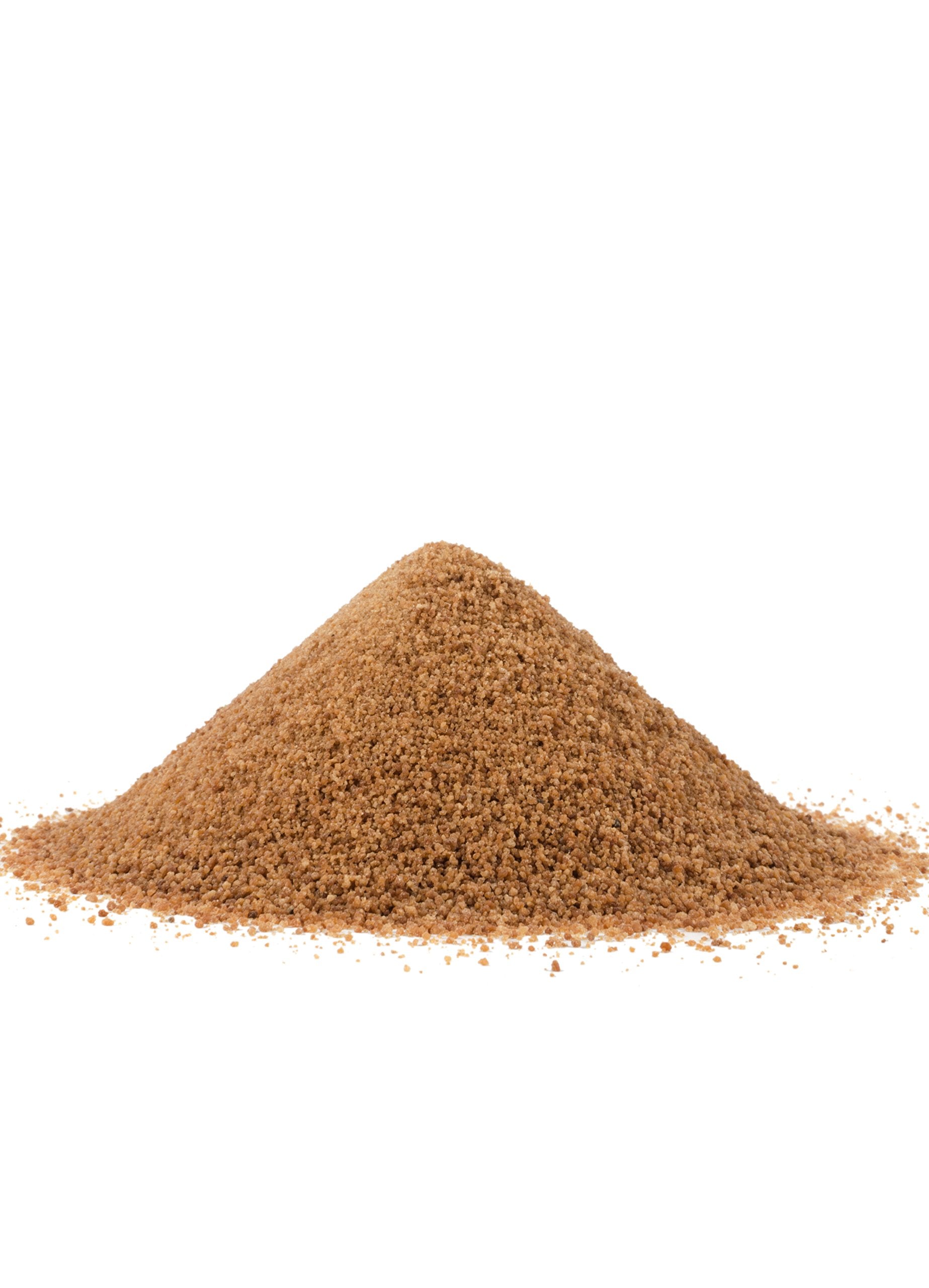 Bob's Red Mill Organic Coconut Sugar on oatmeal bowl offers mellow caramel sweetness.