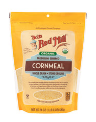Bob's Red Mill Organic cornmeal measuring spoon for precise prep
