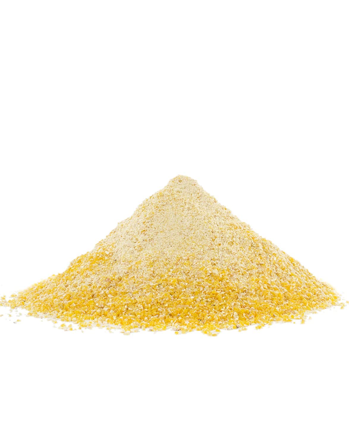Bob's Red Mill Organic Cornmeal bag ready for pan-fried coating recipes