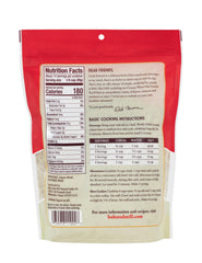 Bob's Red Mill Organic Creamy Wheat cooking on the stovetop, turning into porridge in minutes