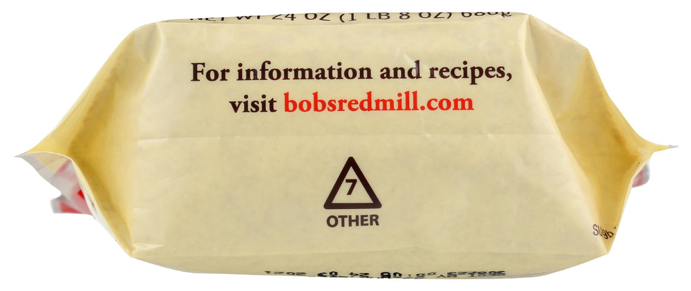 Bob's Red Mill Organic Creamy Wheat Hot Cereal packaging highlighting shelf-stable cereal