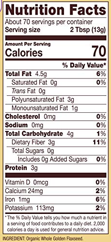 Bob's Red Mill flaxseed meal on the kitchen counter suggests everyday nutrition.