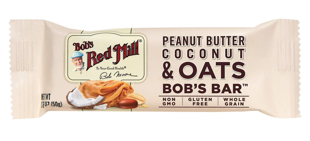 Bob's Red Mill organic honey drizzle on bar adds natural sweetness and aroma.
