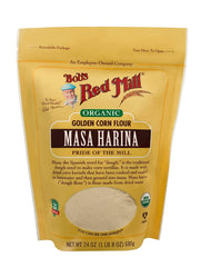 Bob's Red Mill masa harina bag 24 oz for homemade tortillas