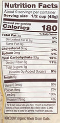 Bob's Red Mill Organic Oats Rolled Regular measured in a cup for quick breakfasts