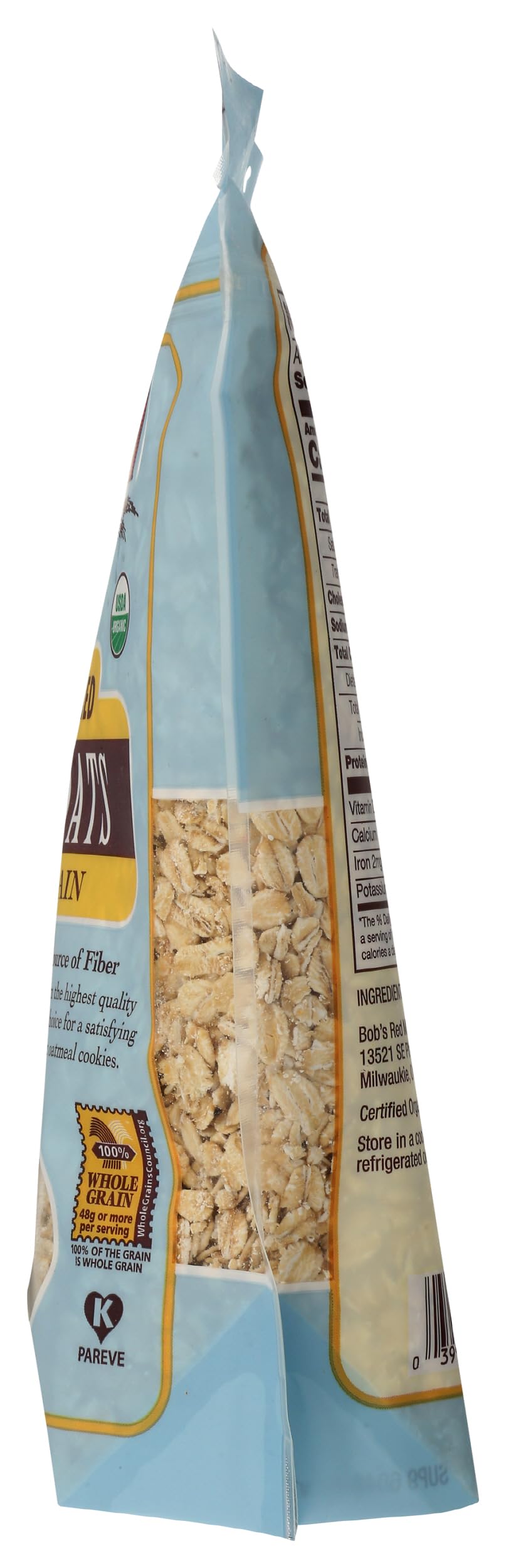 Oats used in oatmeal cookies for a wholesome baking option