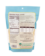 Bob's Red Mill oats steaming porridge shows creamy texture