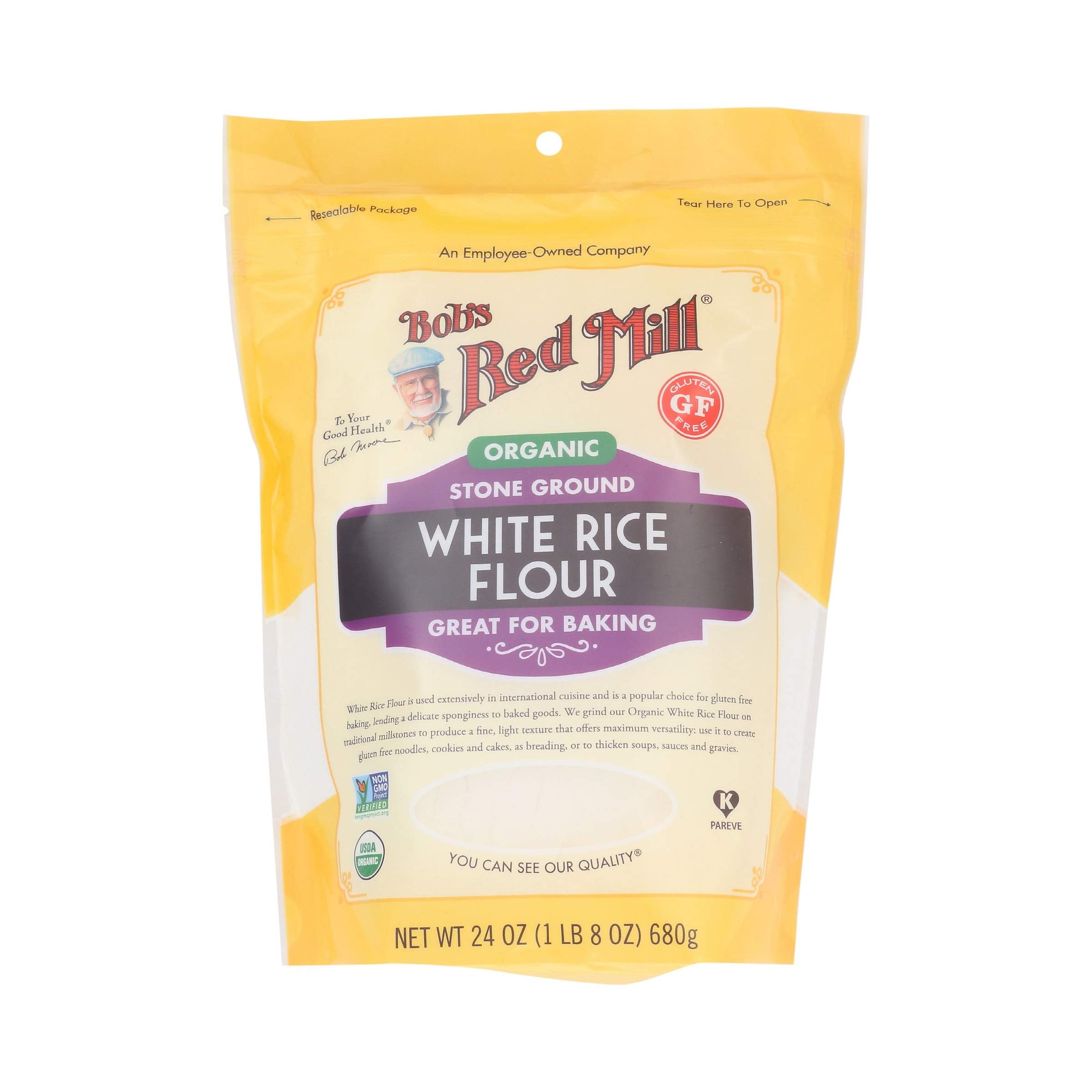 Cookies ready-to-bake using Bob's Red Mill Organic White Rice Flour.