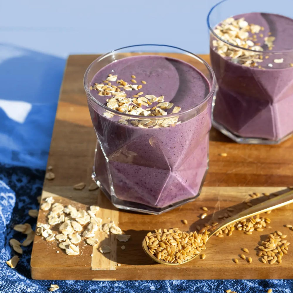 Bob's Red Mill organic whole grain oats ready in a wholesome breakfast bowl.