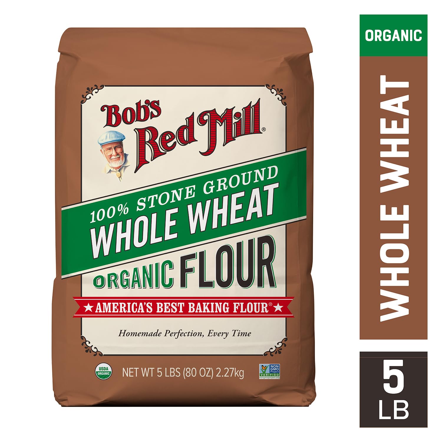 Bob's Red Mill dough ball ready for kneading, showing protein-rich dough