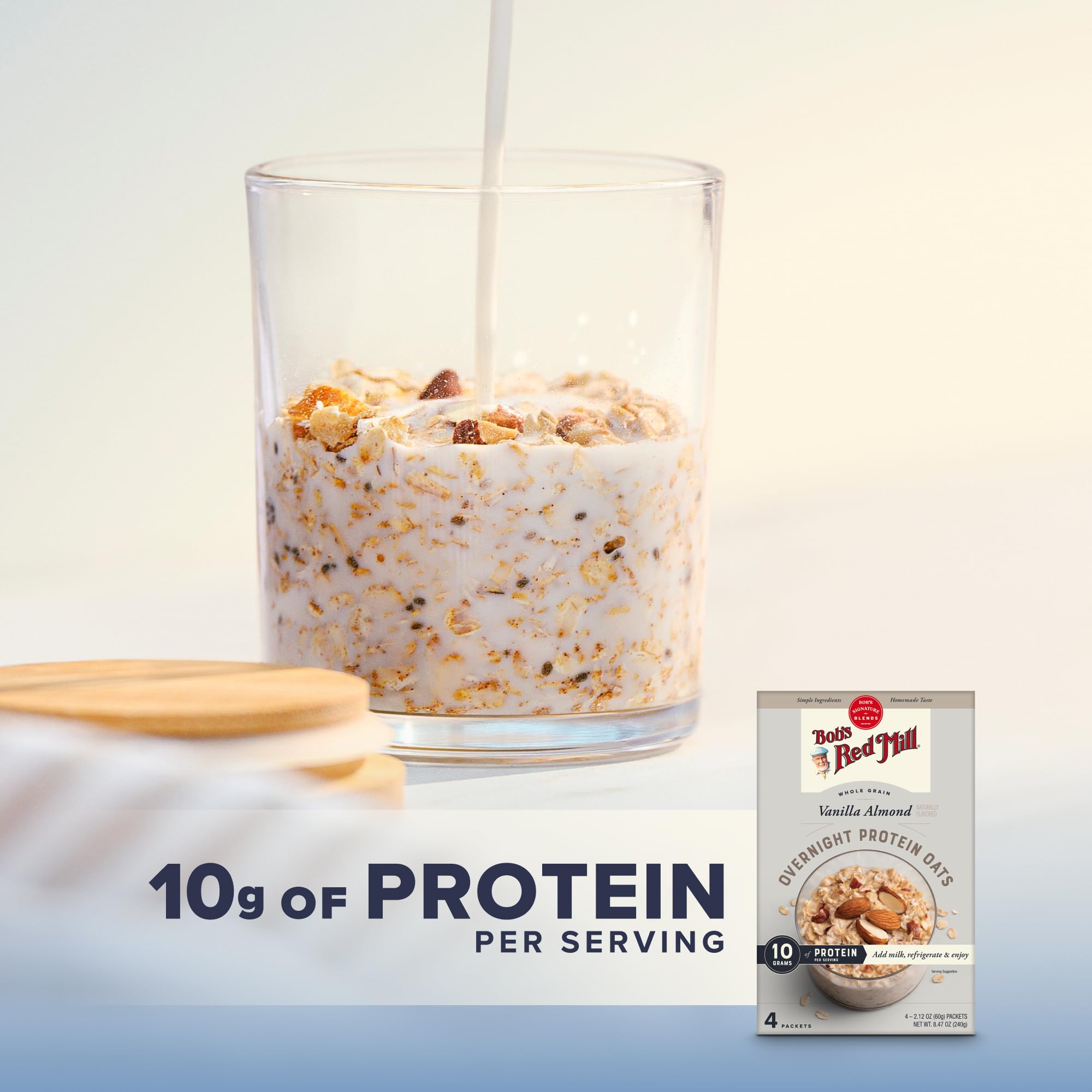 Bob's Red Mill Non-GMO Project Approved badge on packaging