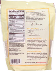 Bob's Red Mill Paleo Pancake ingredients highlight almond and coconut flours for texture.