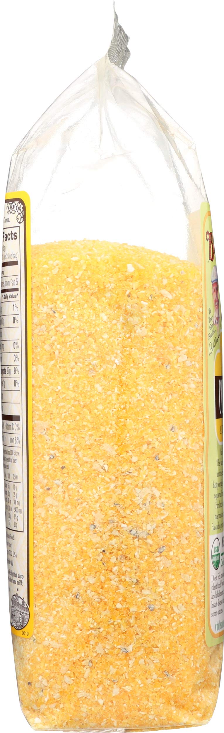 Bob's Red Mill polenta breakfast cereal idea ready in minutes.