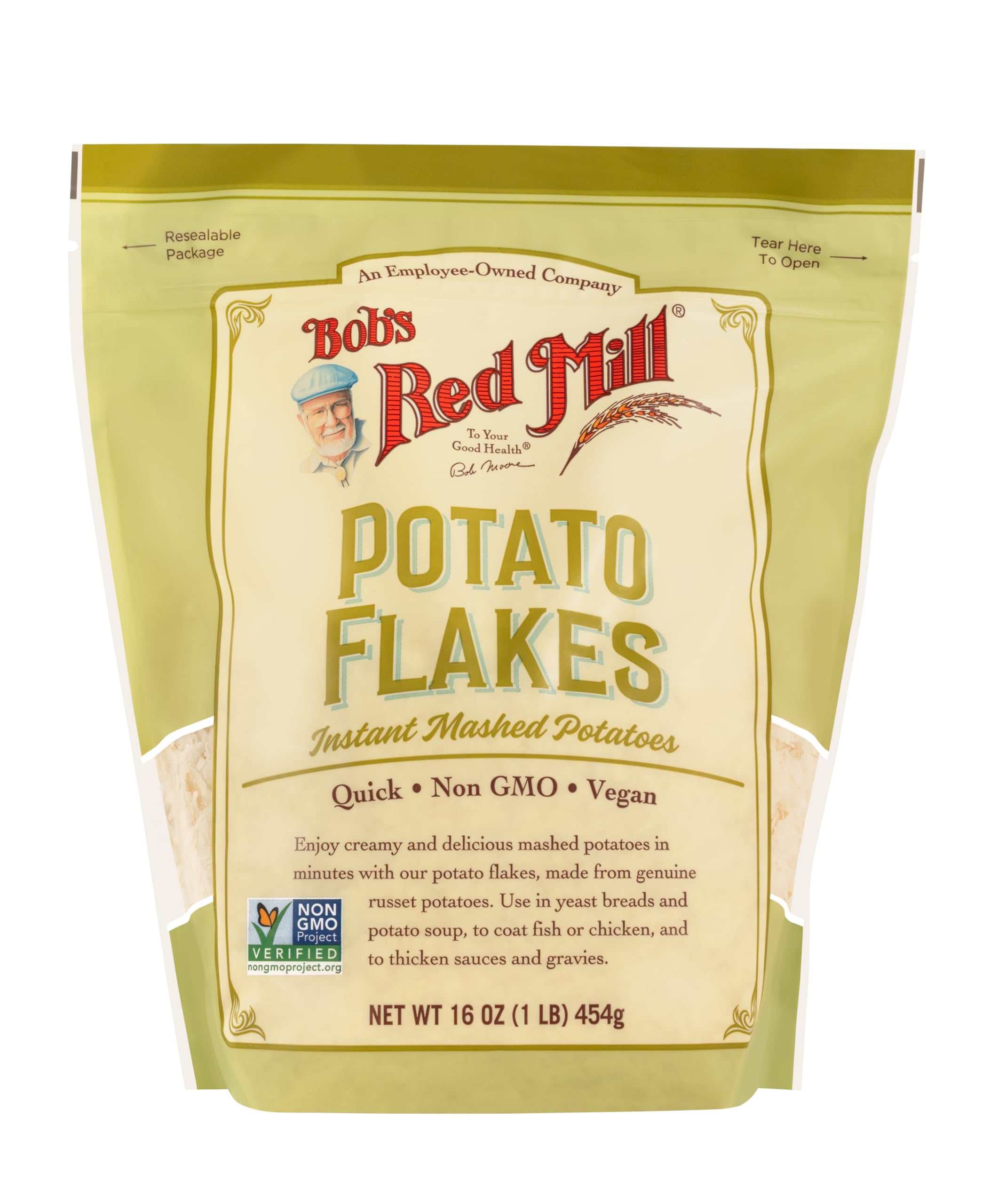 Bob's Red Mill Potato Flakes as a creamy soup base option