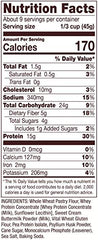 Bob's Red Mill Protein Pancake Mix ingredients with whole-grain flour and proteins.