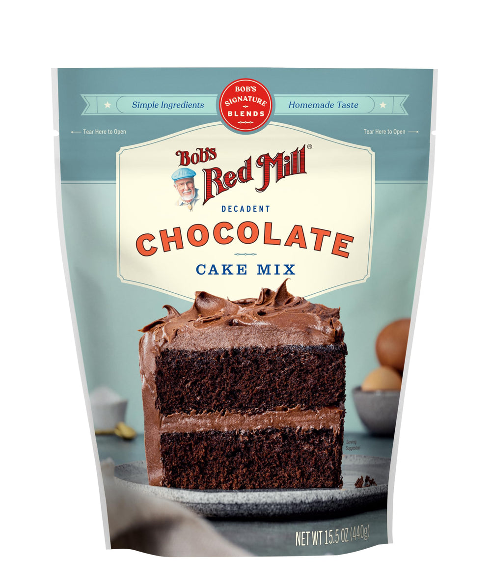 Mocha cake idea with coffee substitution using Bob's Red Mill Signature mix.