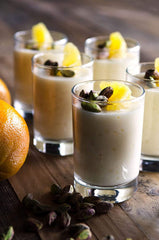 Bob's Red Mill tapioca simmers to create a smooth, thickened sauce.