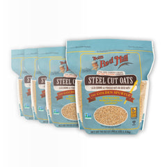 Bob's Red Mill steel cut oats pack of four 54oz bags for hearty mornings