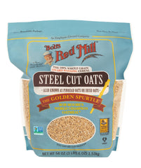 Bob's Red Mill steel cut oats steel burr mill process highlighting traditional milling