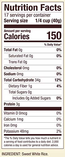 Close-up of Bob's Red Mill flour label on the bag back for ingredients.
