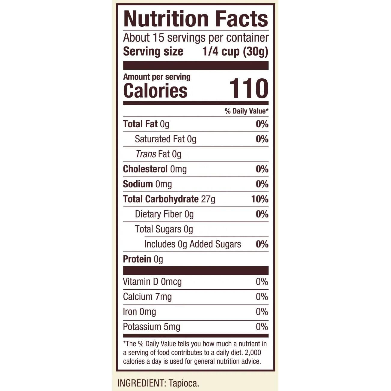 Bob's Red Mill tapioca flour supports vegan, paleo and kosher-friendly cooking.