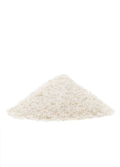 Bob's Red Mill White Corn Grits prepared as breakfast porridge.