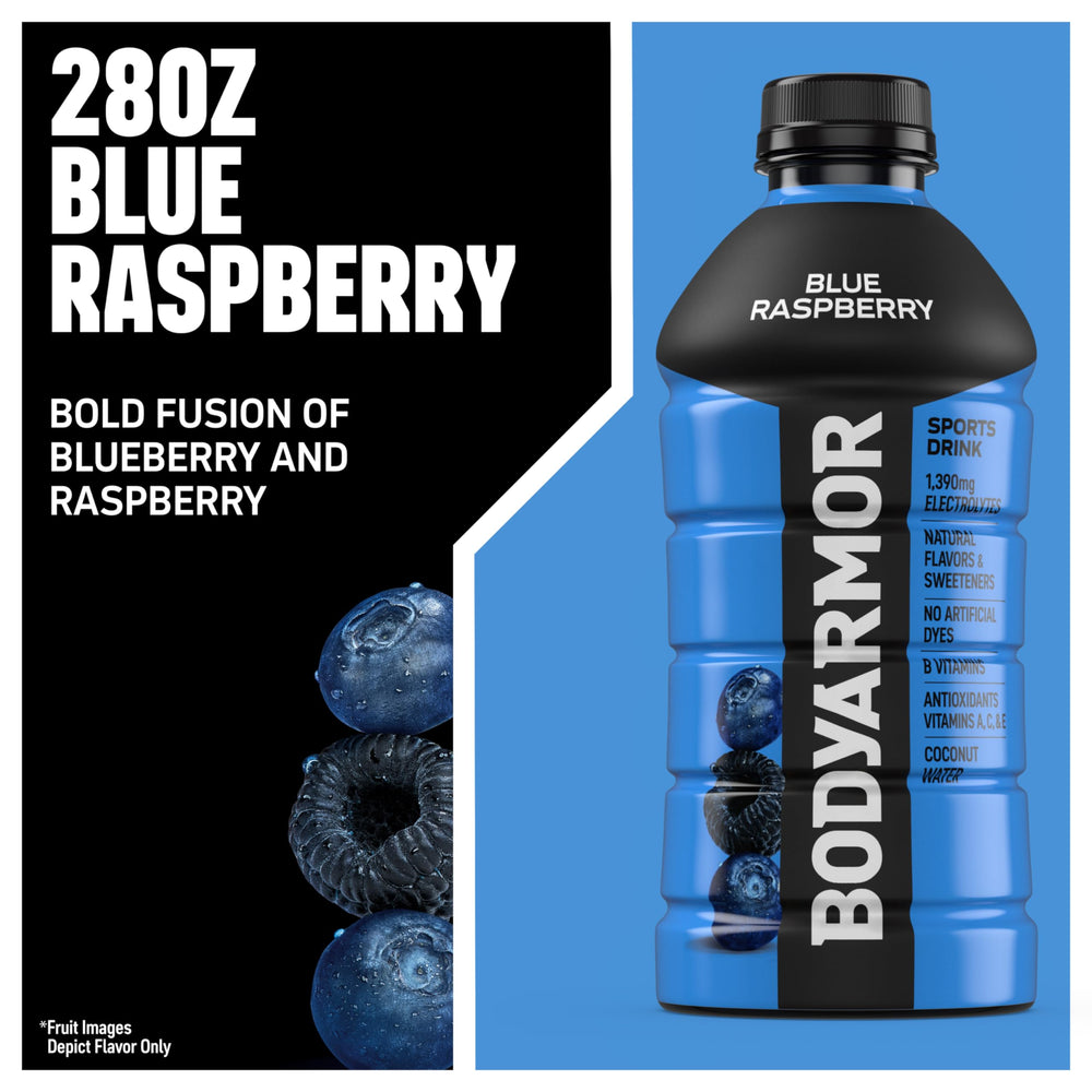 BODYARMOR coconut water base emphasizes natural hydration and light taste.