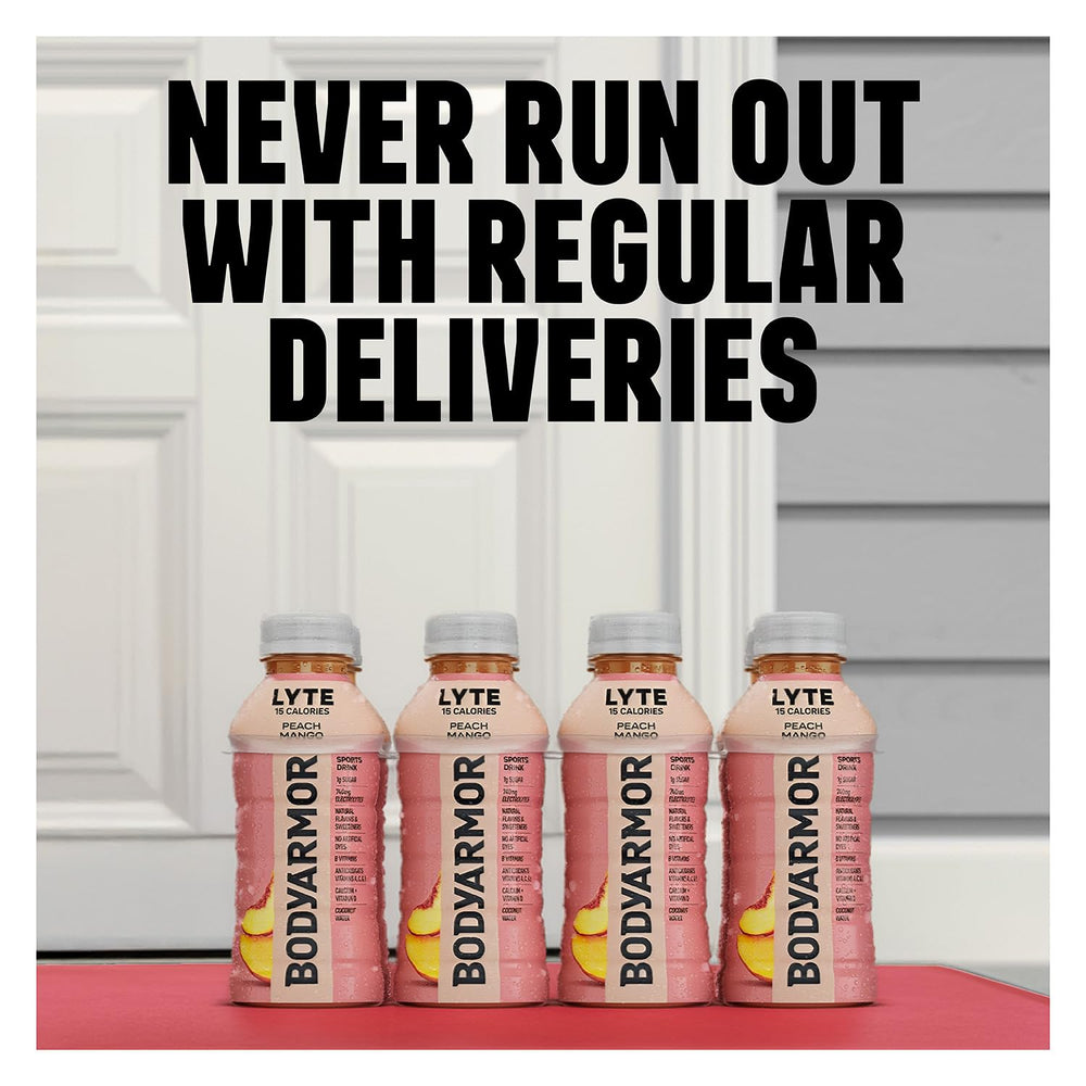Pack shot of BODYARMOR LYTE Dragonfruit Berry 12-bottle pack