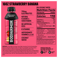 BODYARMOR Lyte label highlights no artificial sweeteners or dyes for clean hydration.