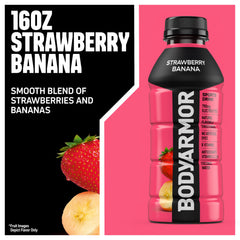 BODYARMOR 6-pack 16 oz bottles, convenient for gym trips and travel.