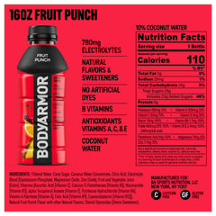 BODYARMOR sports drink pouring demonstrates quick hydration during workouts.