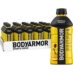 BODYARMOR Tropical Punch bottle with bold label, ideal for daily hydration