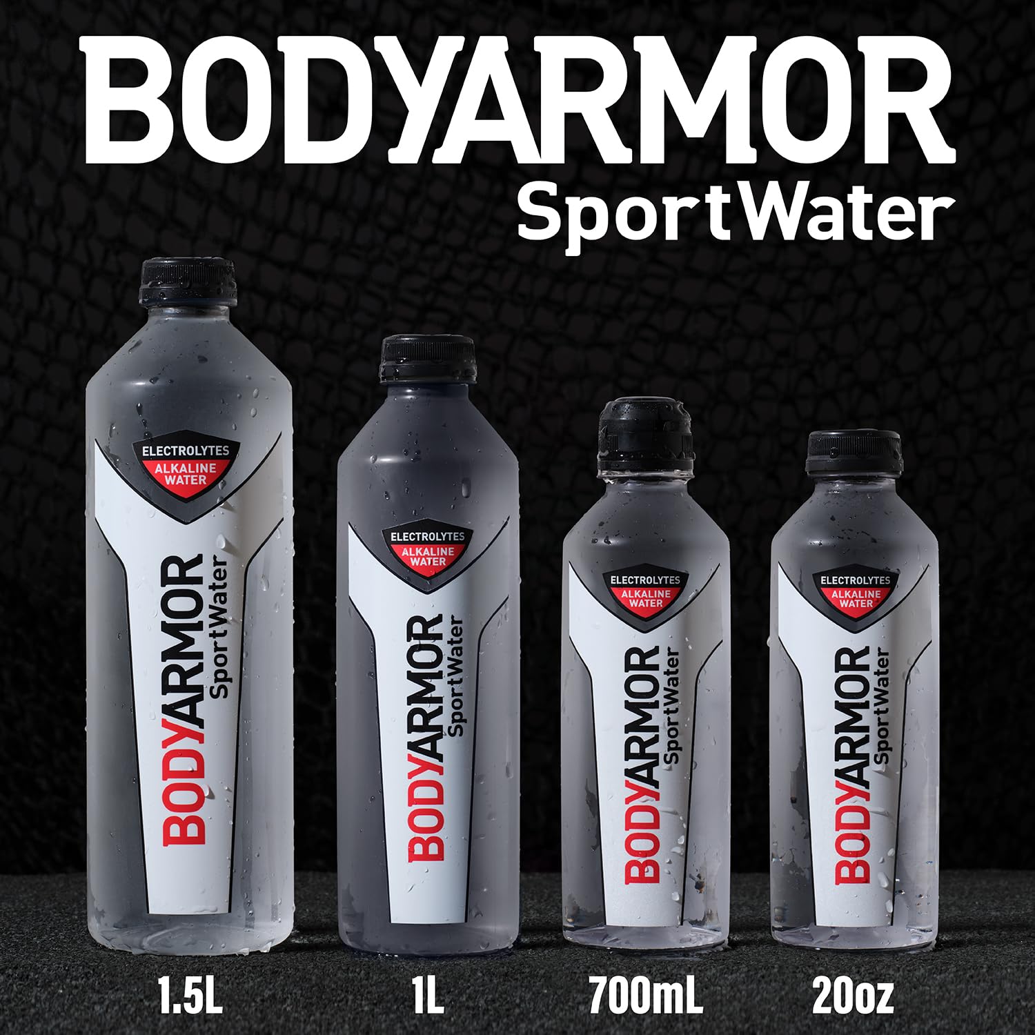 BODYARMOR SportWater all-day hydration for busy schedules.