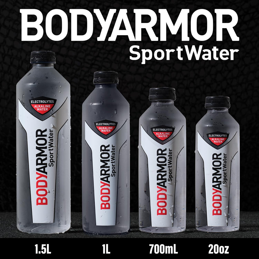 BODYARMOR SportWater post-workout refresh hydration after training.