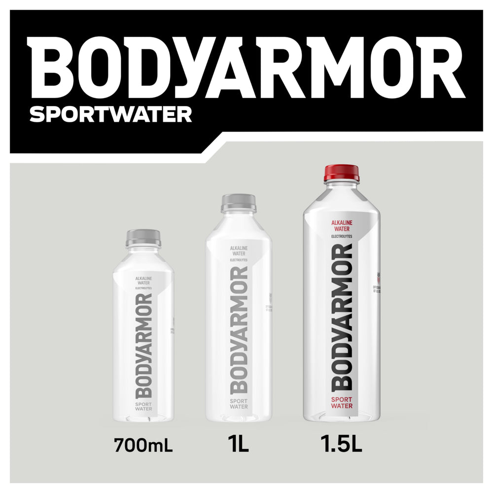 BODYARMOR SportWater supports pre-workout hydration for steady energy.