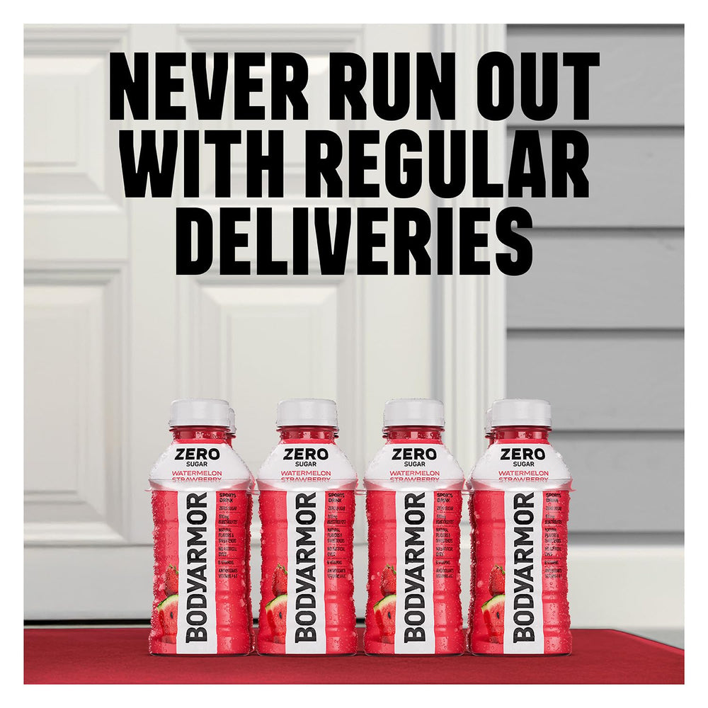 BODYARMOR ZERO Sugar Fruit Punch ingredients-panel reveals electrolytes and B vitamins