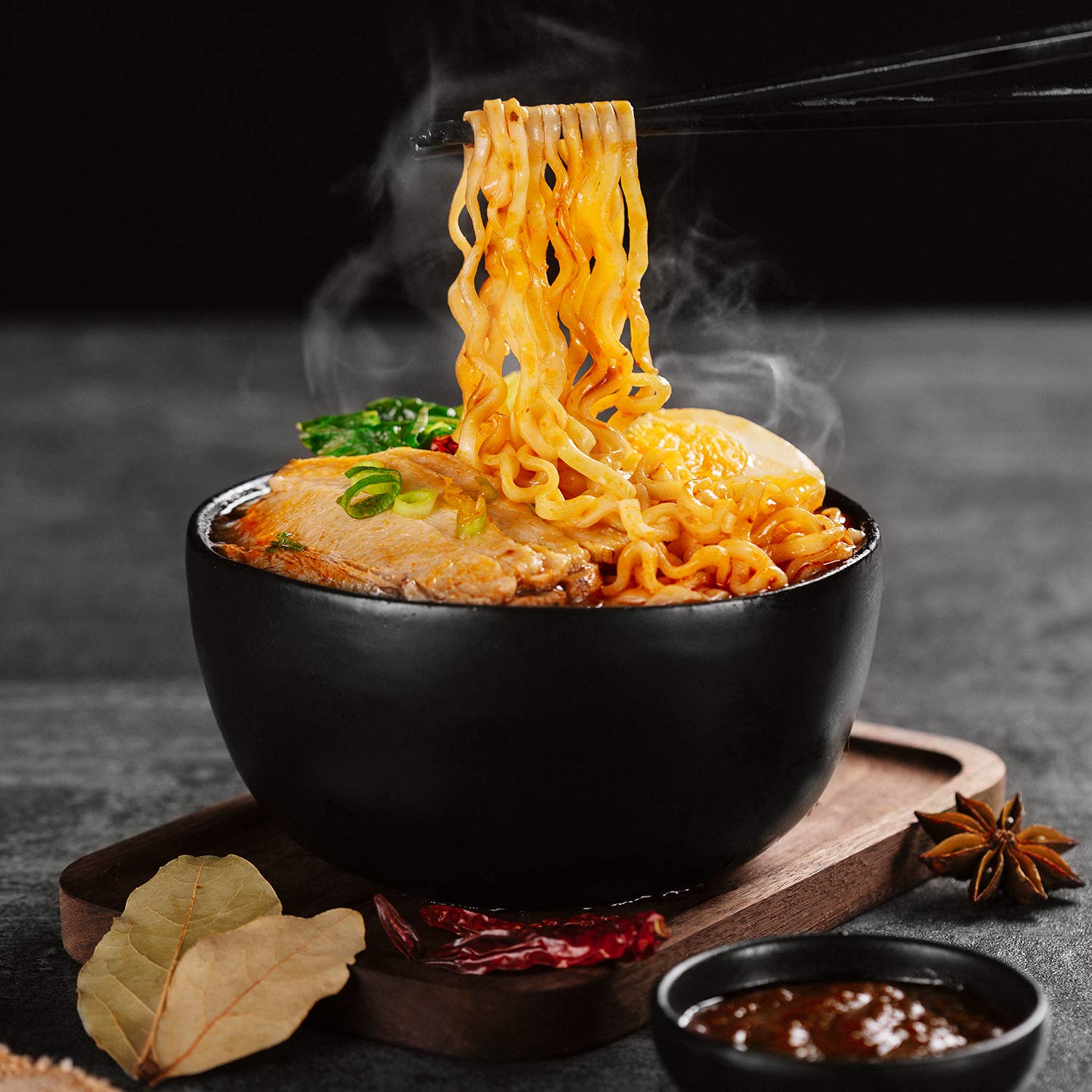 Boiling Point Wok Noodles ingredients highlight no preservatives.