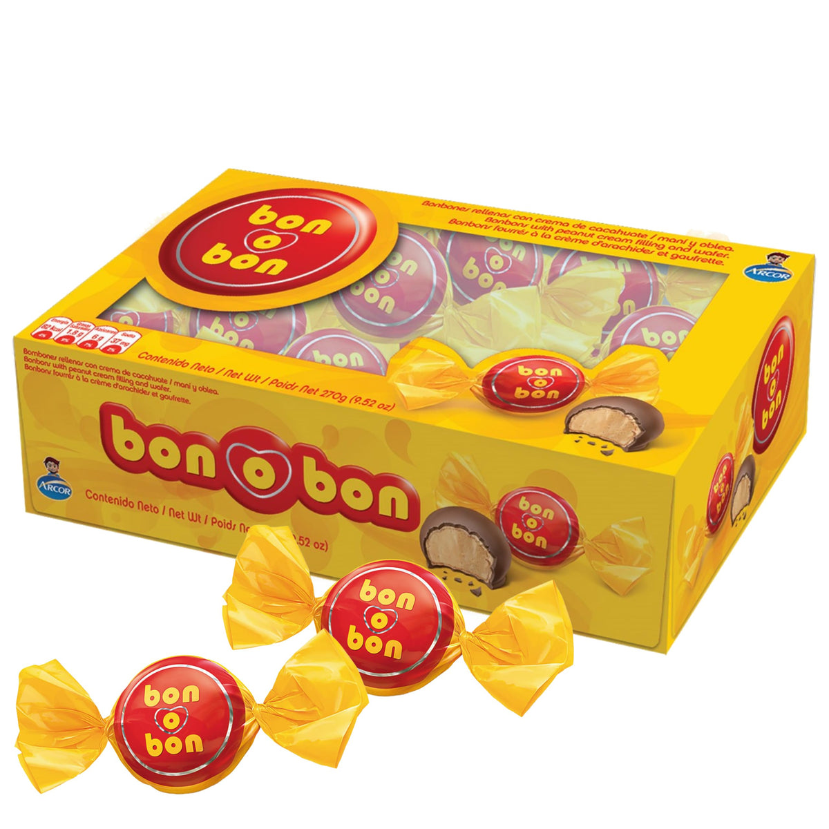 Bon o Bon Original Gift Box packaging, premium chocolate gift ideal for gifting
