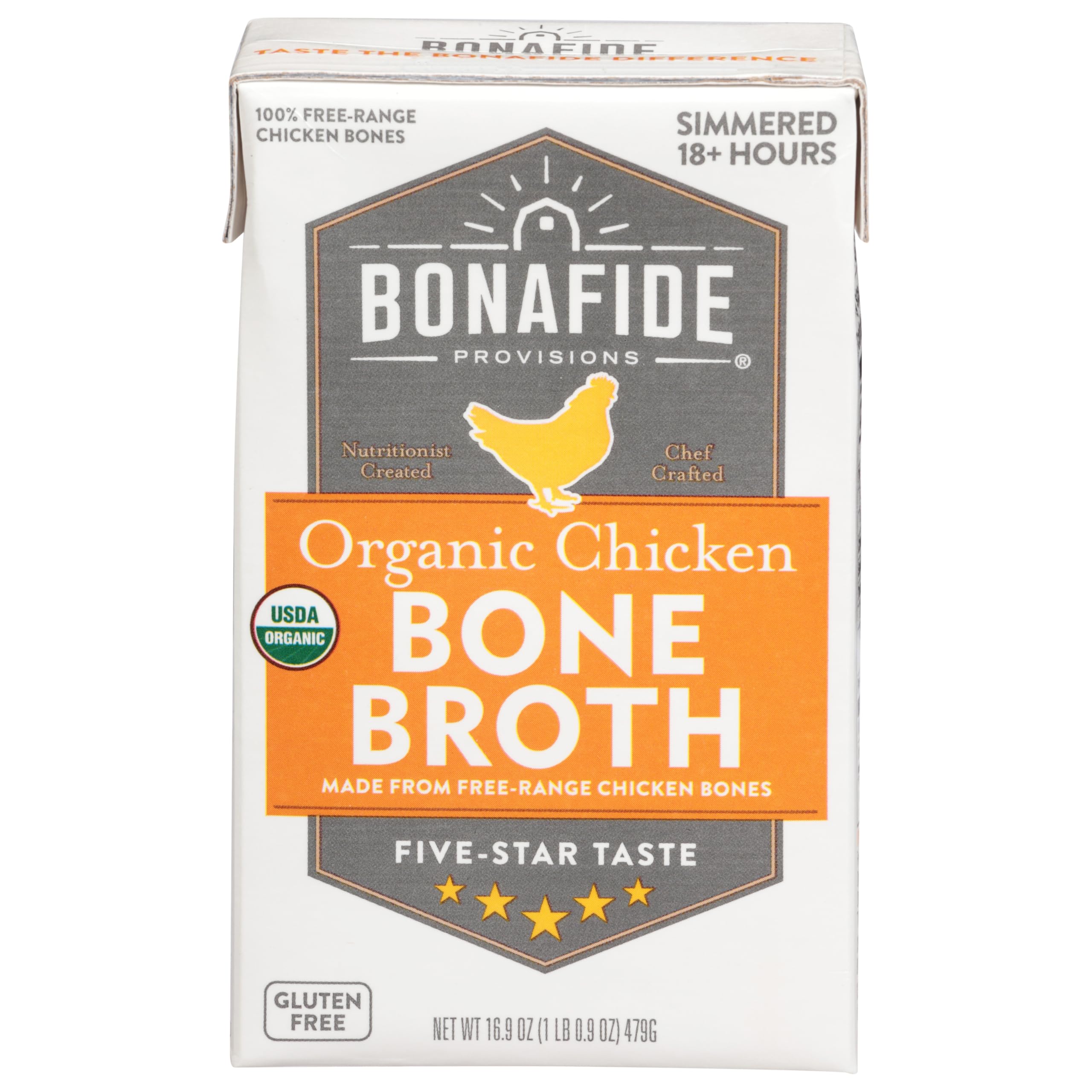 Bonafide Provisions Broth Bone Chicken Dry packshot; versatile base for soups and gravies