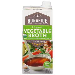 Bonafide Provisions Vegetable Dry Broth bottle for soups and simmered dishes