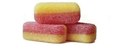 Bonds of London Rhubarb & Custard bag packaging detail, a gift-worthy treat.