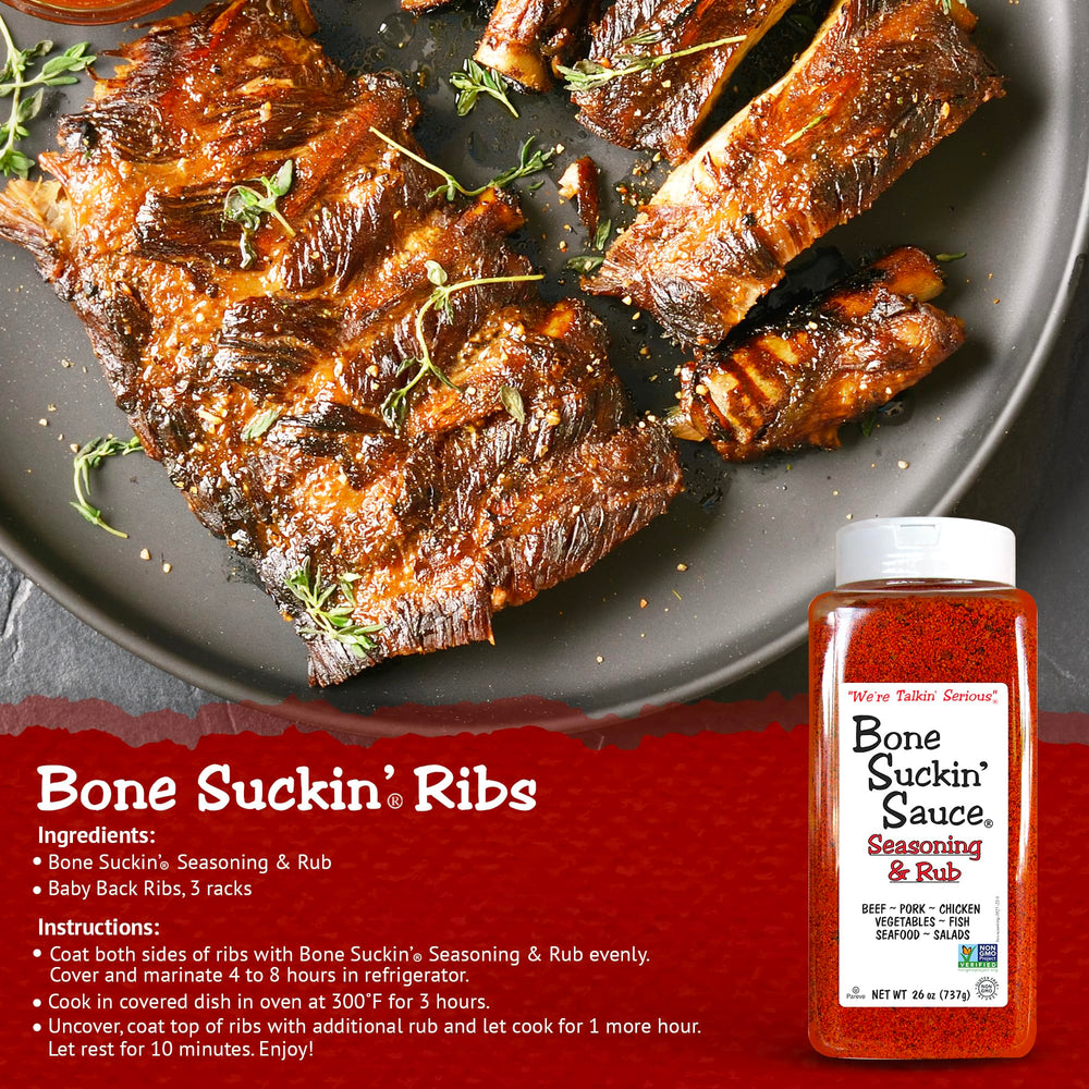 Bone Suckin' Original popcorn with seasoning for a tasty twist
