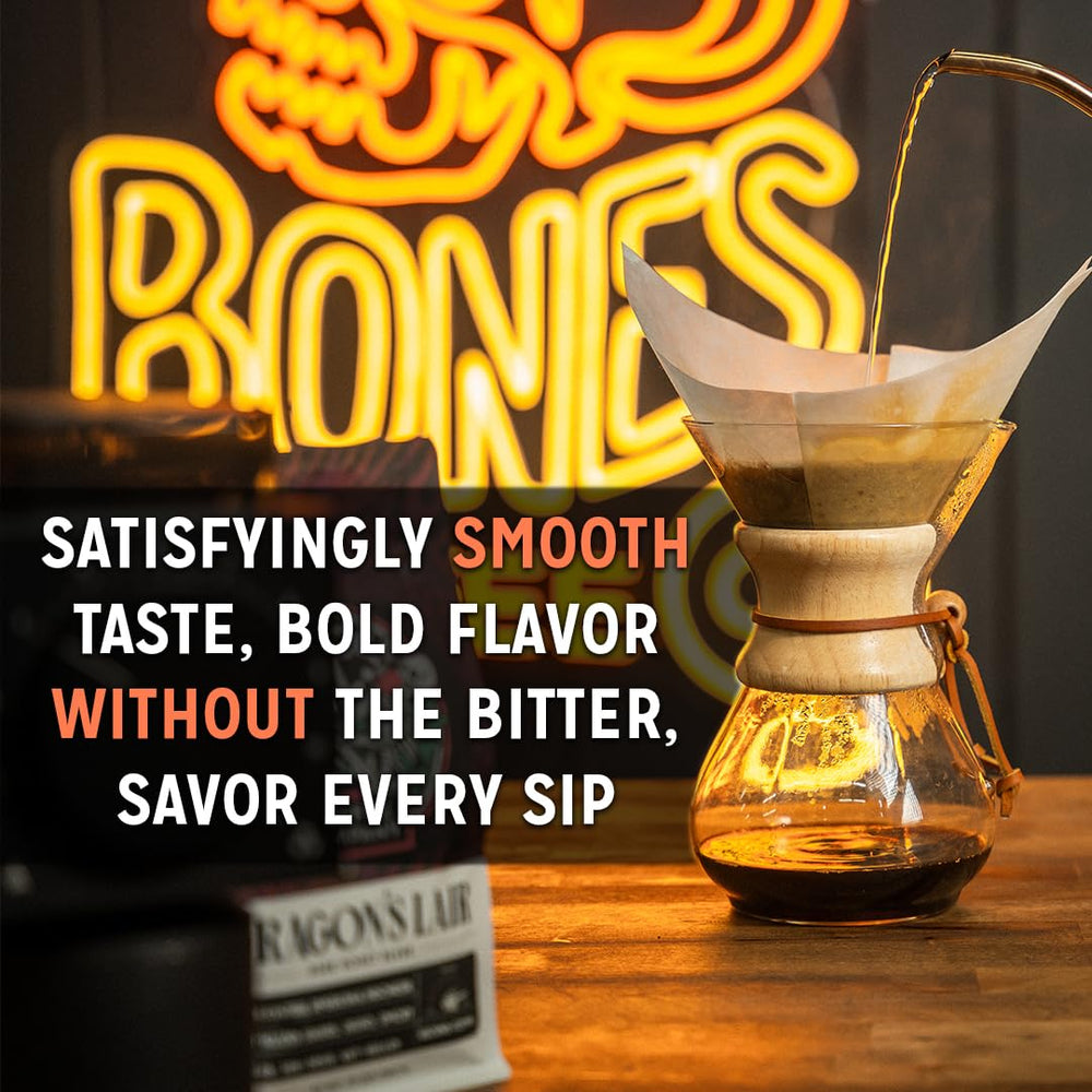 Bones Coffee Better Brain packaging close-up emphasizes vegan and keto-friendly credentials