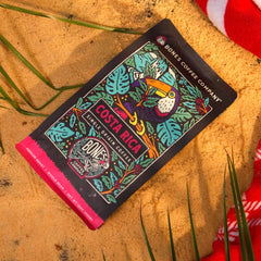 Bones Coffee Costa Rica medium roast Arabica with balanced, smooth flavor.